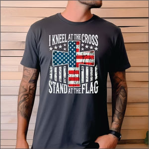 Man's I Kneel At The Cross T-Shirt