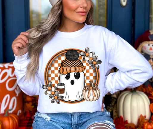 Halloween Ghost Sweatshirt