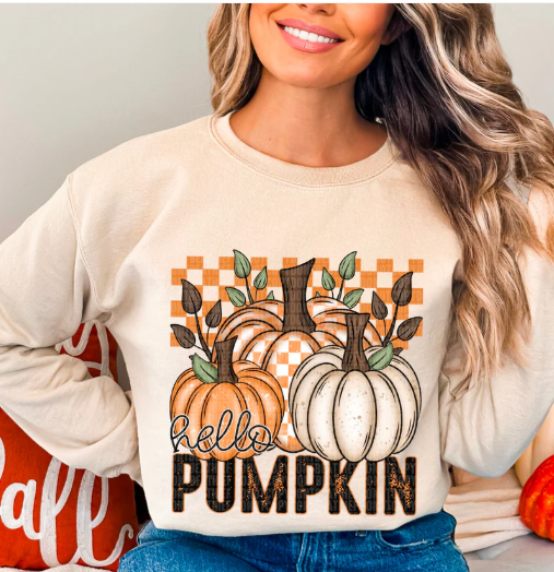 Hello Pumpkin Sweatshirt