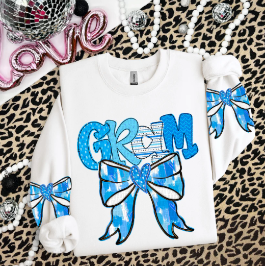 Gram Blue Bows Sweatshirt